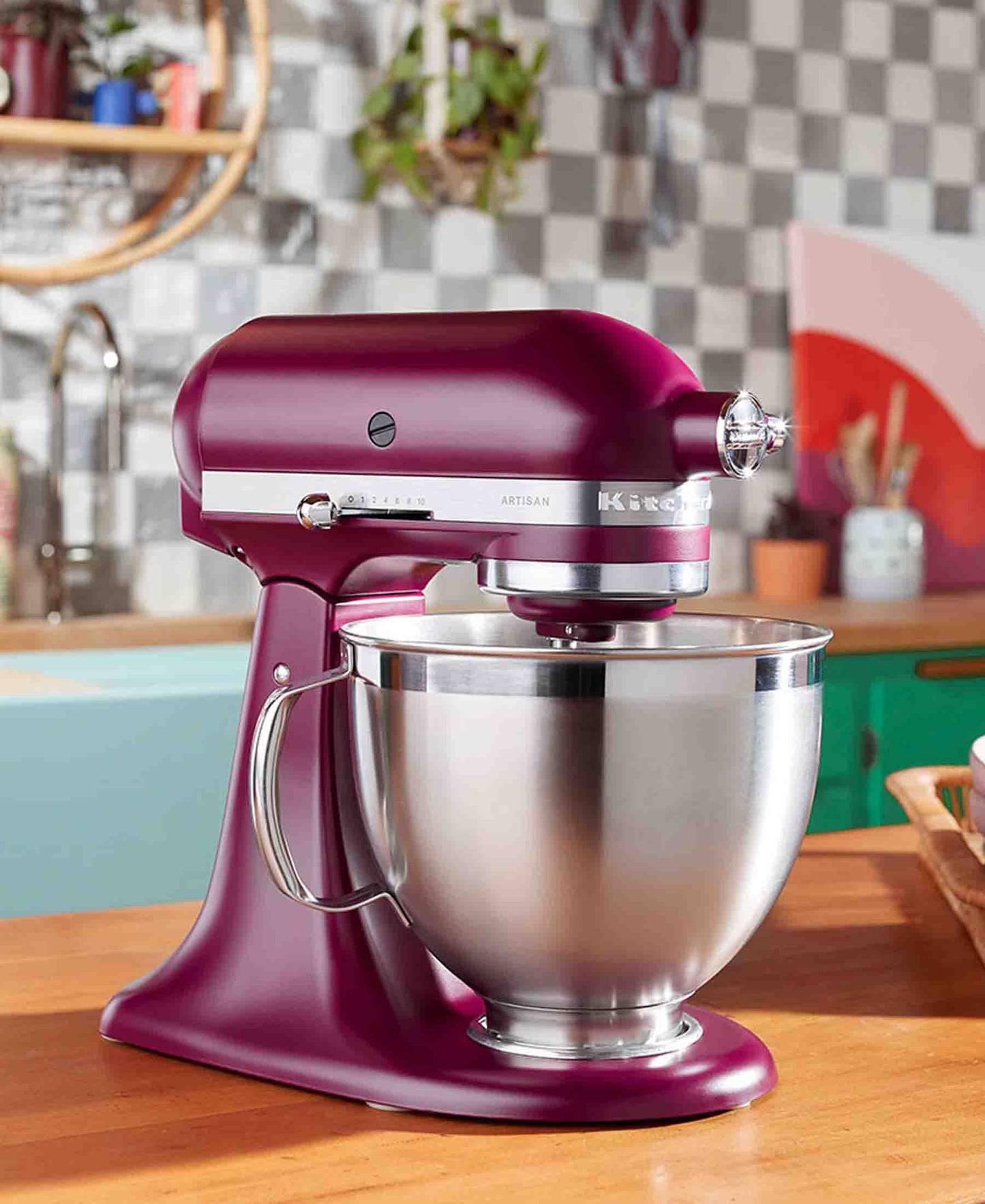 KitchenAid Artisan 4.8L Stand Mixer - Beetroot