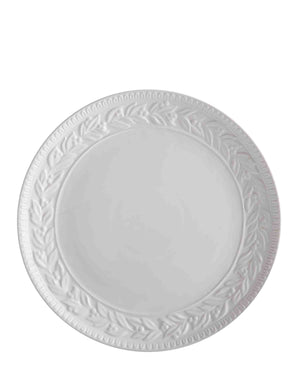 Casa Domani Leccino Round Platter 35cm - White