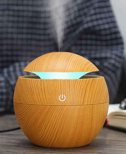 Ultrasonic Aroma Humidifier - Brown