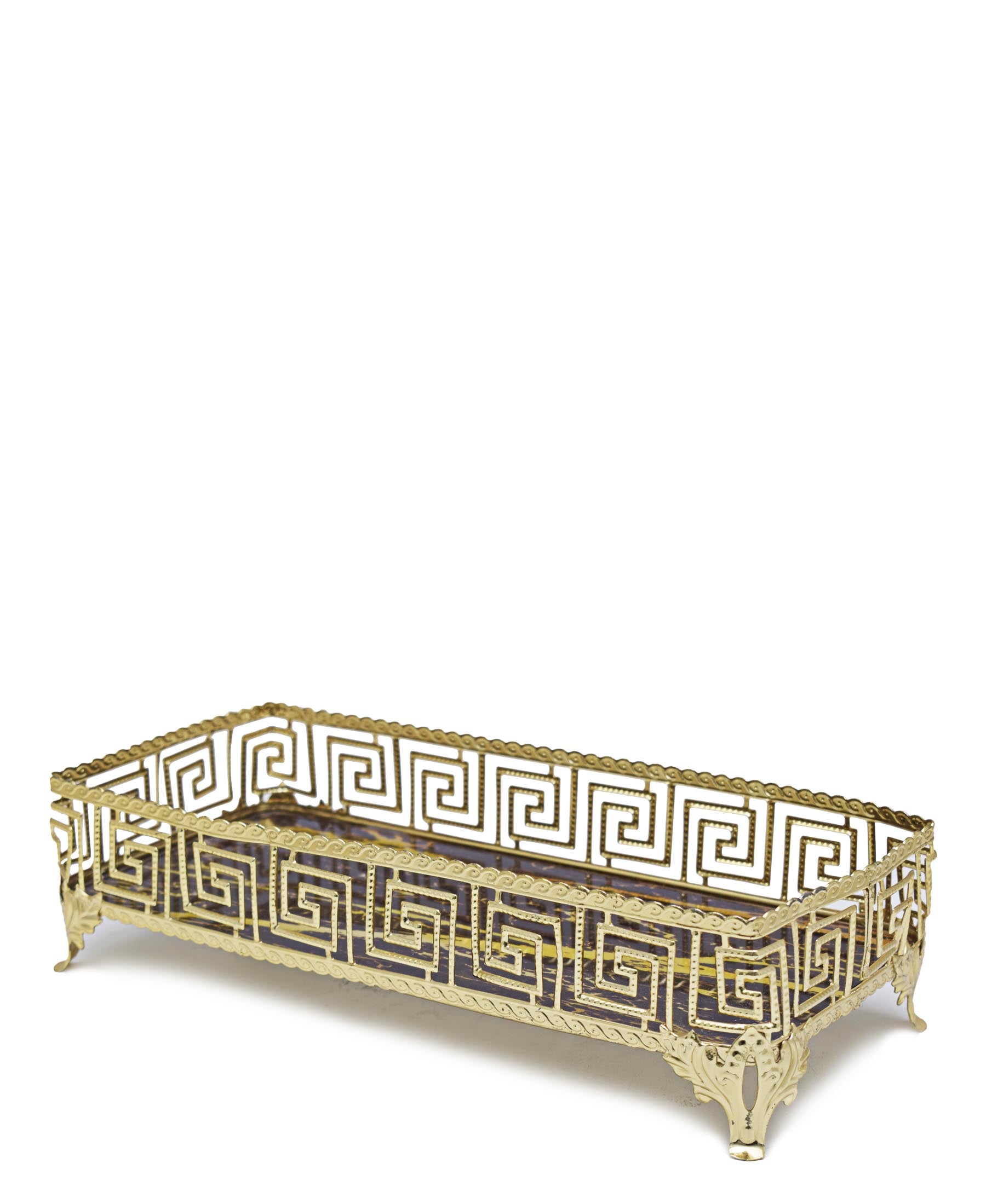 Bursa Collection Madrid Designer Tray - Gold