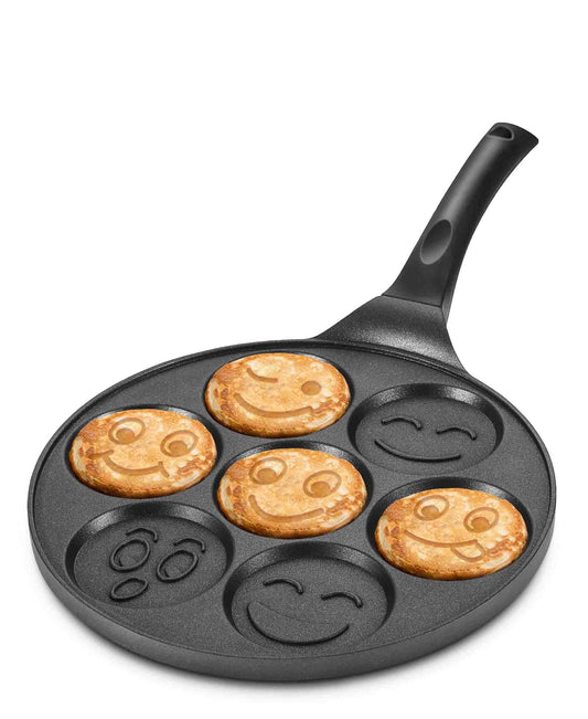 OMS Emoji Baby Pancake Pan - Black