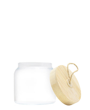 Pasabahce Small Woody Canister - Clear
