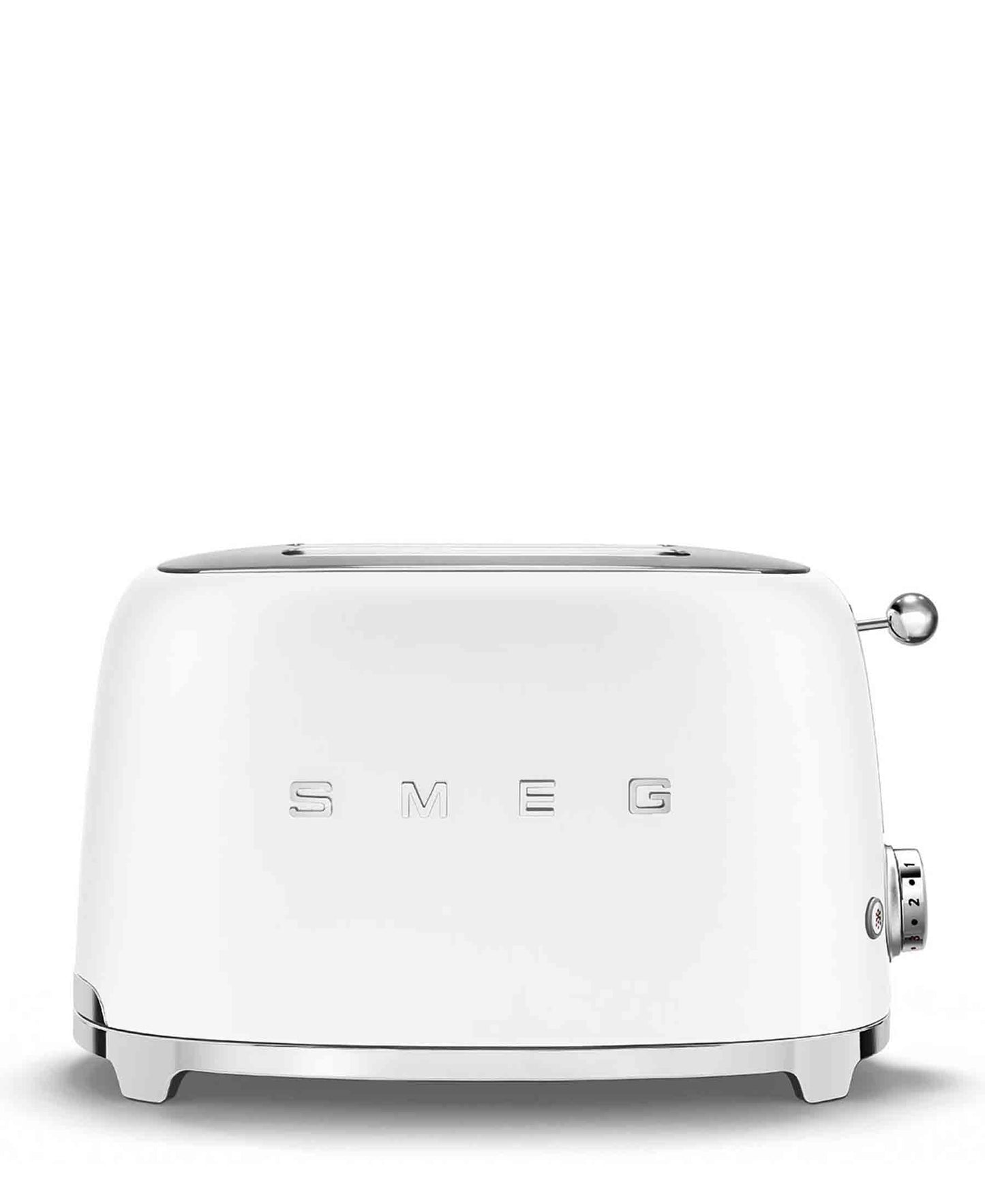 Smeg Retro 2 Slice Toaster - Matte White