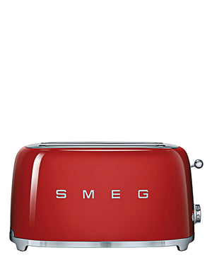 Smeg Retro 4 Slice Toaster - Red
