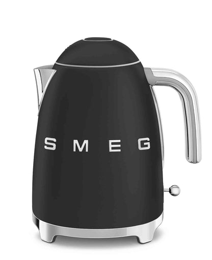 Smeg 1.7L Retro Cordless Kettle - Matte Black