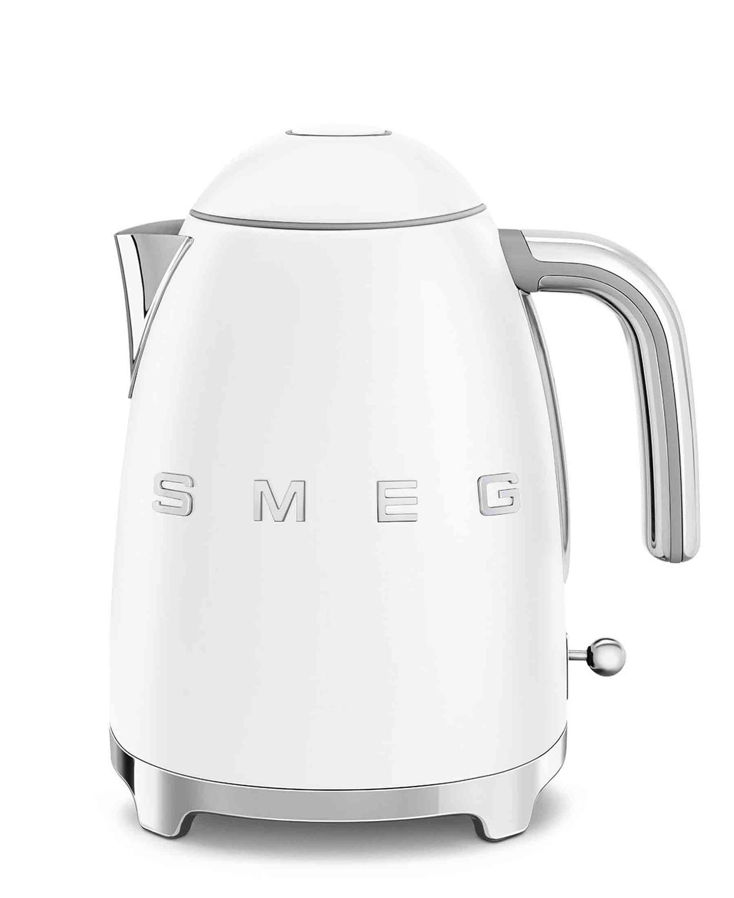 Smeg 1.7L Retro Cordless Kettle - Matte White