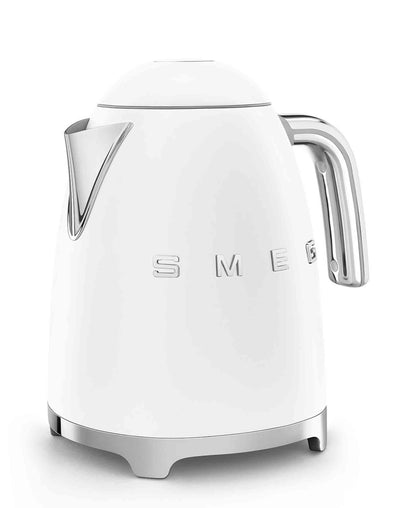 Smeg 1.7L Retro Cordless Kettle - Matte White