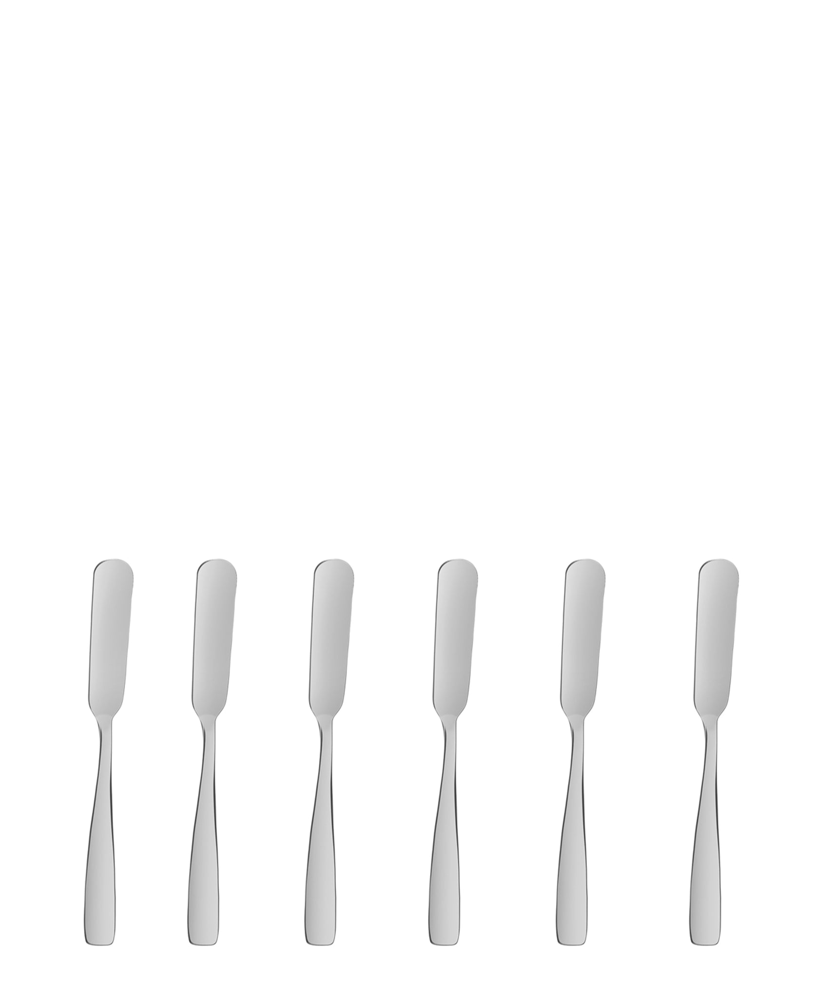 Tramontina 6pc Butter Knife - Silver