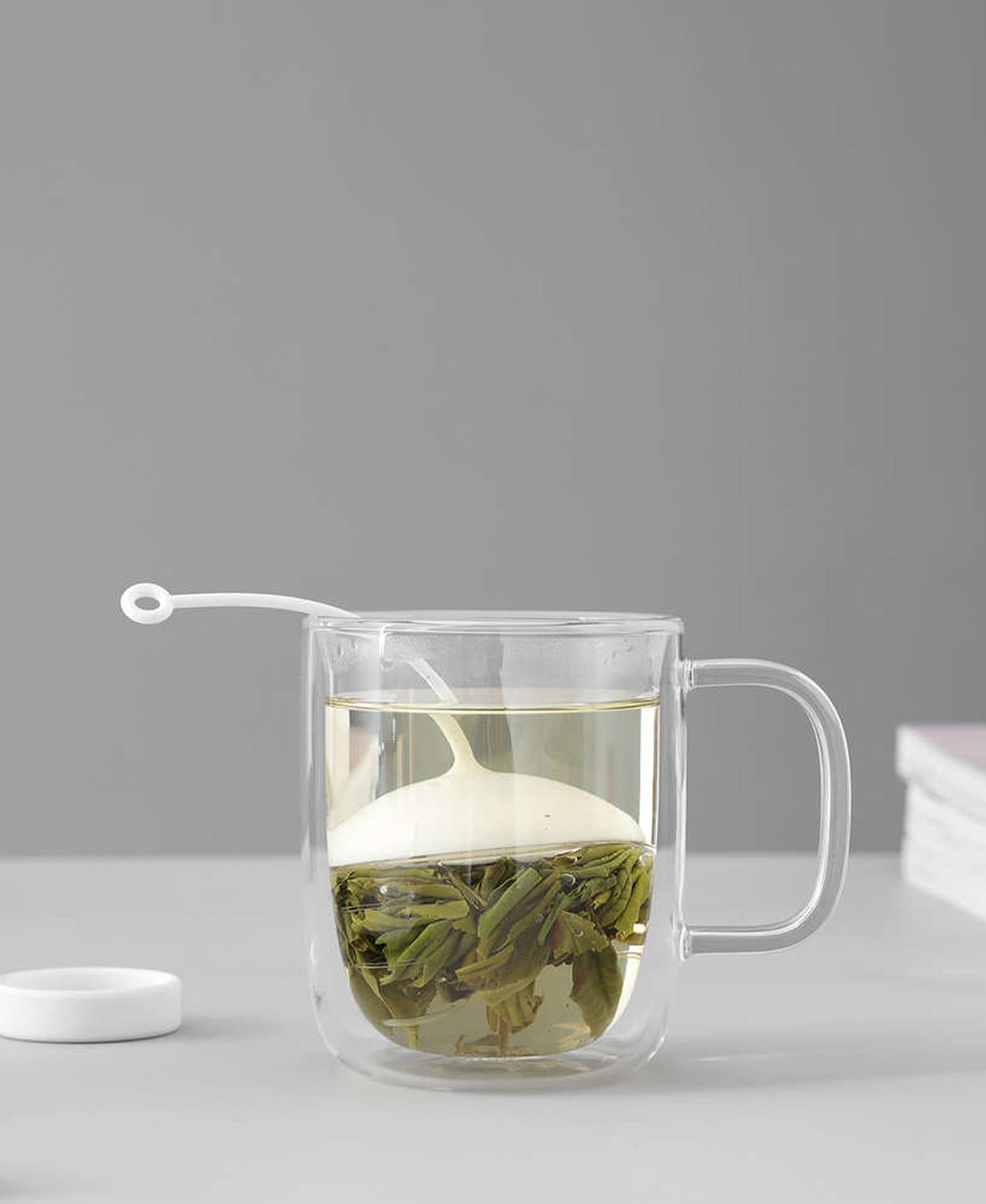 Viva Infusion Tea Globe - White