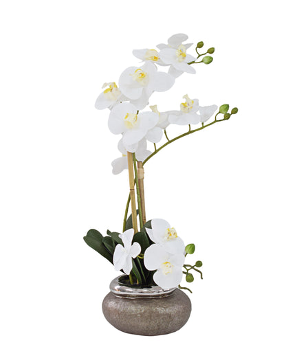 Urban Decor Real Touch Orchid 53CM - Silver