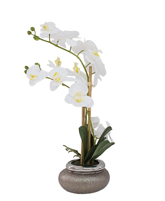 Urban Decor Real Touch Orchid 53CM - Silver