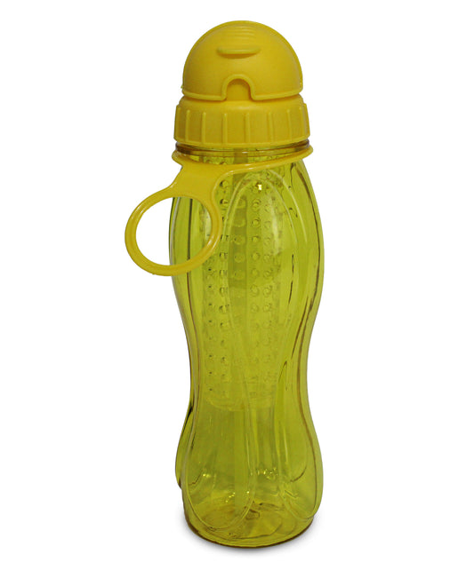 Aqua Water Bottle With Fruit Infuser - Yellow